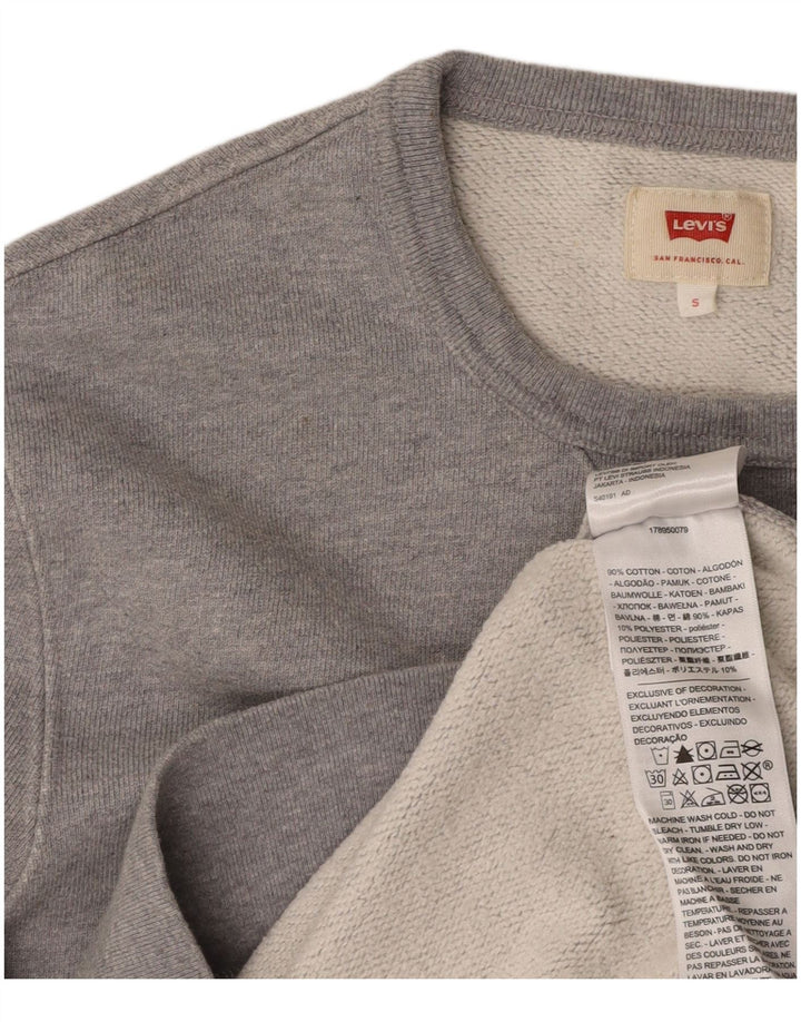 LEVI'S muška majica s grafičkim motivima Mali sivi pamuk