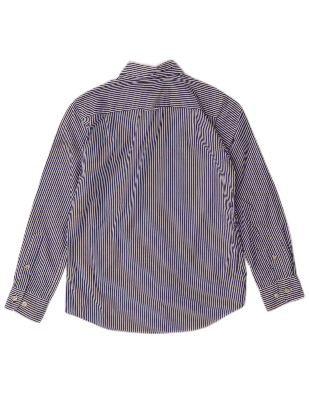GANT Boys Shirt 9-10 Years Blue Pinstripe Cotton