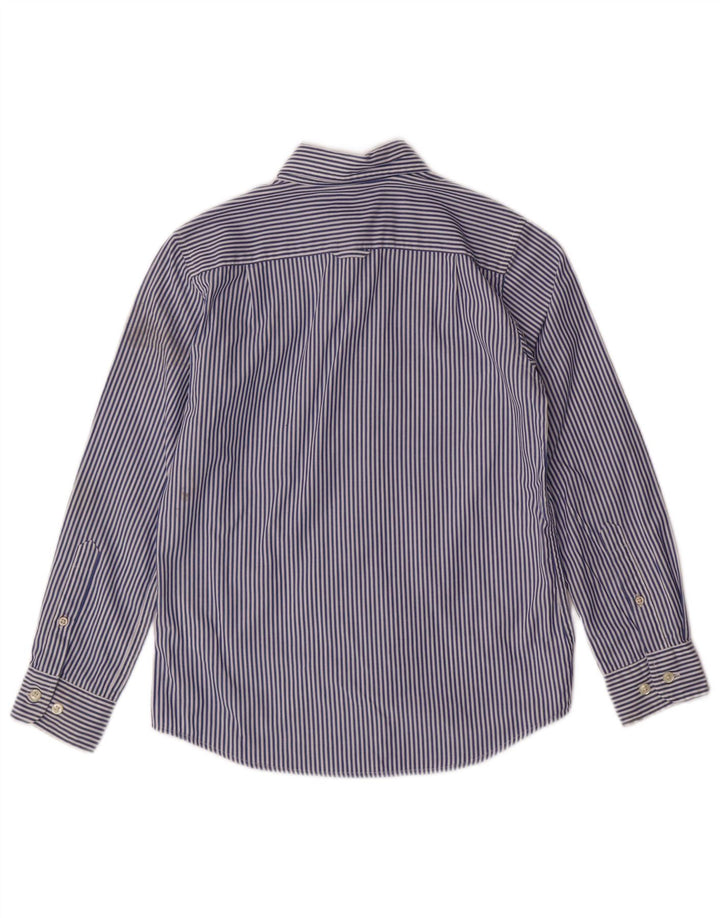 GANT Boys Shirt 9-10 Years Blue Pinstripe Cotton