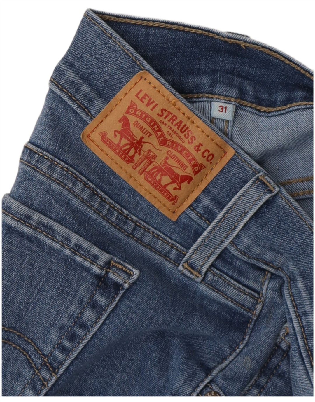 LEVI'S ženske Capri traperice W31 L21 Plave