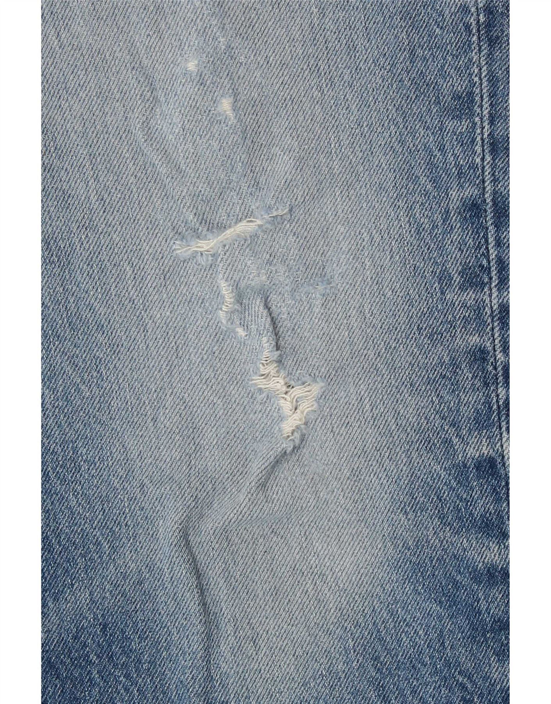 Levi's muške ravne traperice s oštećenjem W32 L30, plavi pamuk