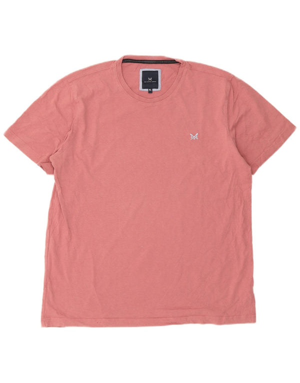 Crew Clothing Muška majica kratkih rukava XL, ružičasti pamuk