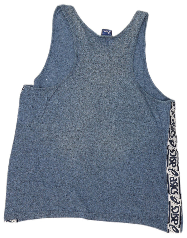 ASICS ženski gornji dio prsluka s grafičkim motivima UK 14 Veliki plavi flekasti pamuk