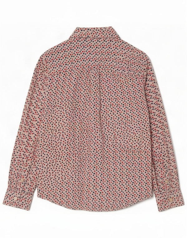 Crew Clothing Mens Boyfriend Shirt UK 10 Small Multicolored Spotted