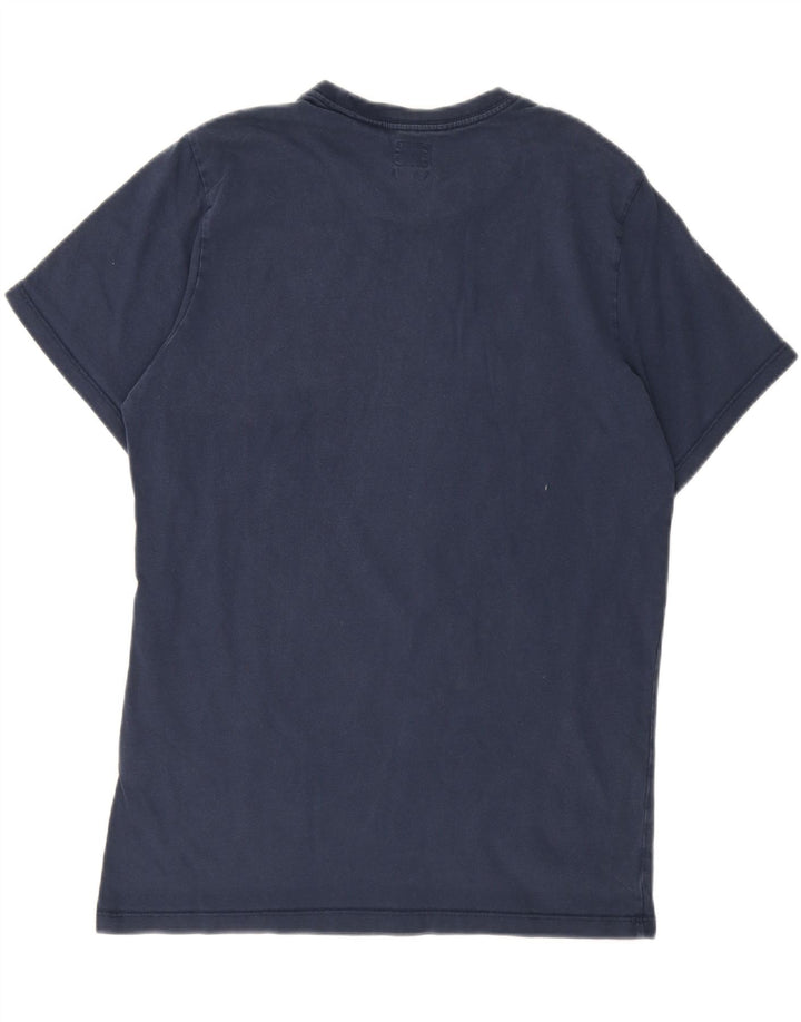LEVI'S Mens Standard T-Shirt Top Medium Navy Blue Cotton Vintage Levi's and Second-Hand Levi's from Messina Hembry 