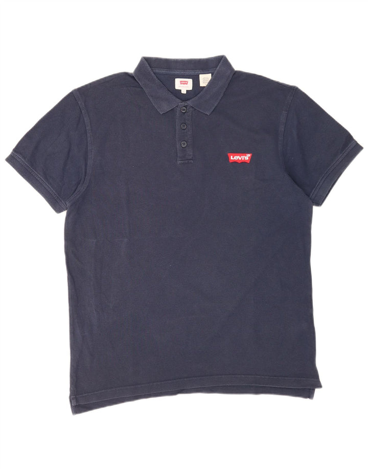 Levi's muška polo majica velika tamnoplava pamuk