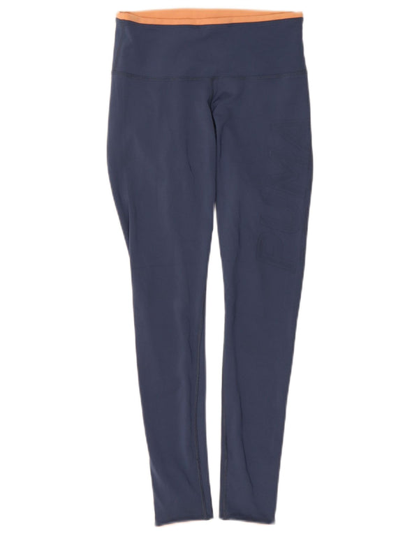 PUMA ženske grafičke tajice UK 4 XS tamnoplave