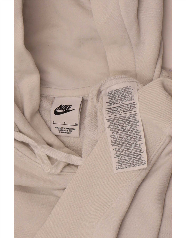 Nike Muška majica s kapuljačom Mala bijela pamučna
