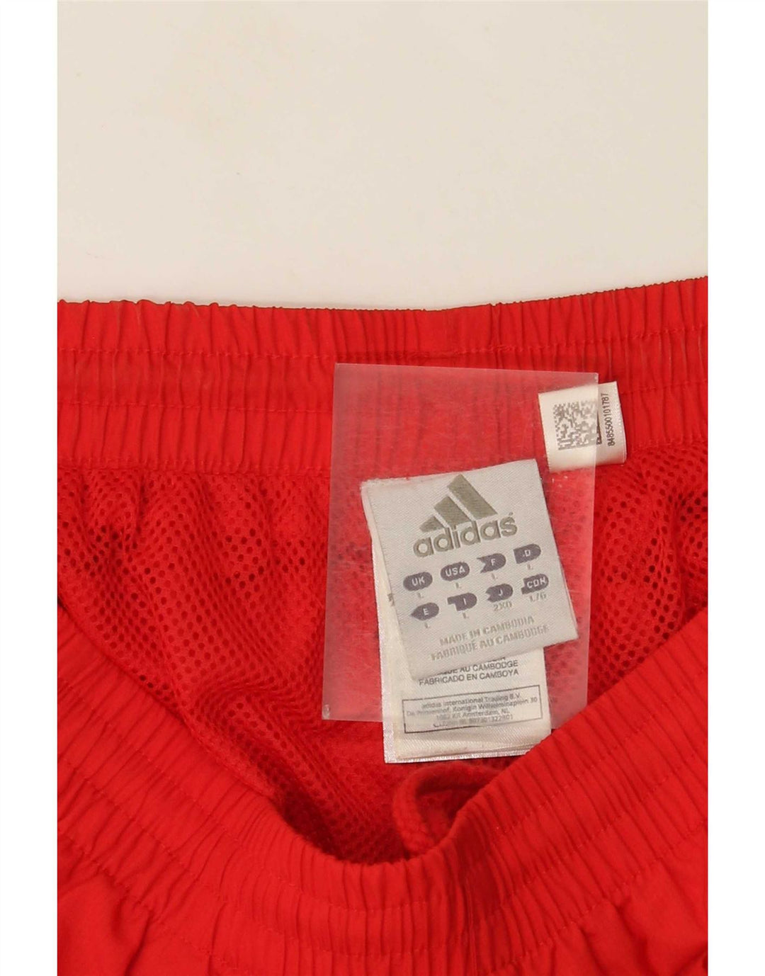 Adidas muške bermuda kargo sportske kratke hlače veliki crveni najlon