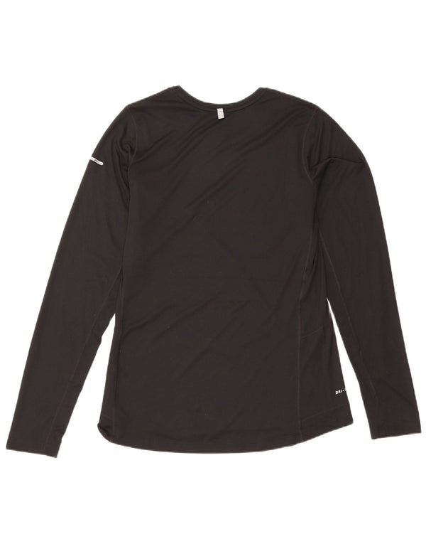 Nike Ženska Dri Fit majica dugih rukava UK 14 srednje crna