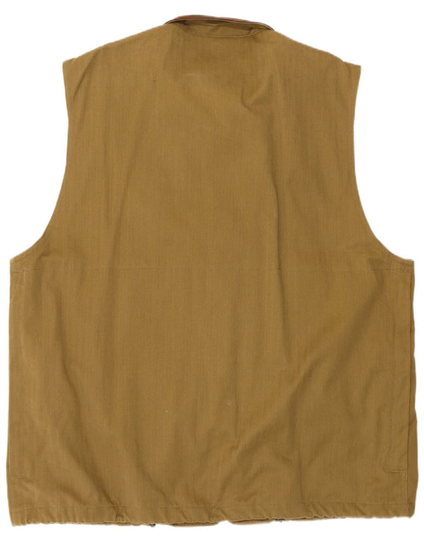 Vintage muška uslužna jakna IT 54 2XL kaki boja