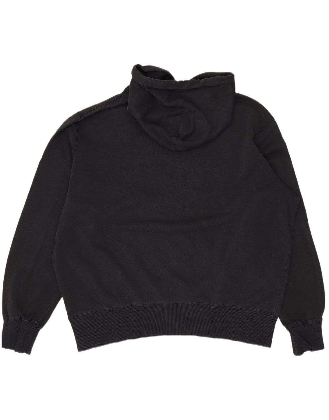 NIKE Ženska majica s kapuljačom s grafičkim motivima UK 18 XL crni pamuk