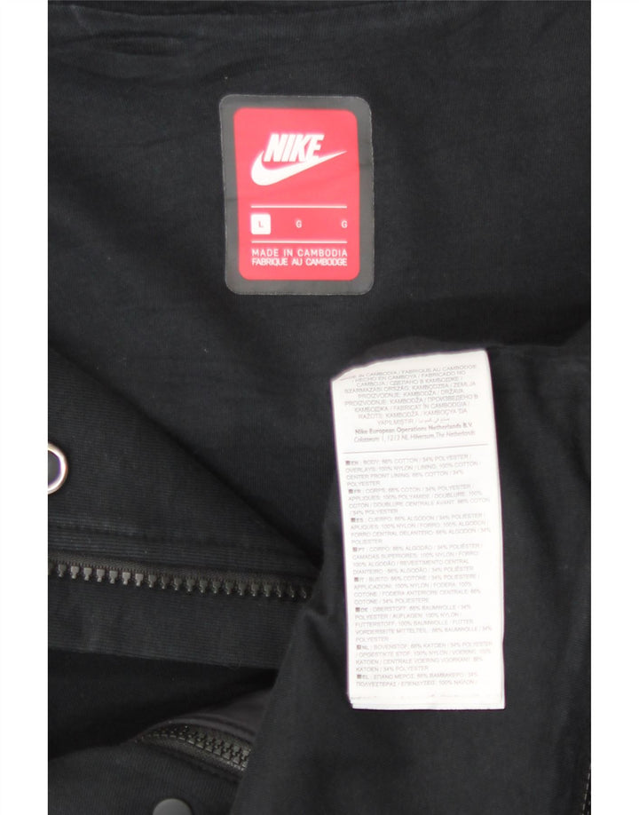 Nike ženski baloner s kapuljačom UK 14 veliki crni pamuk