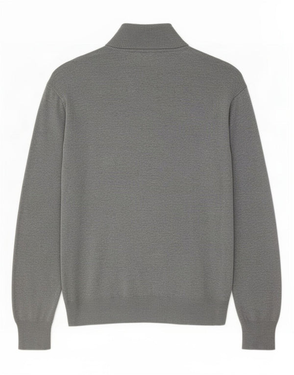 Zara muški kardigan pulover XL sivi
