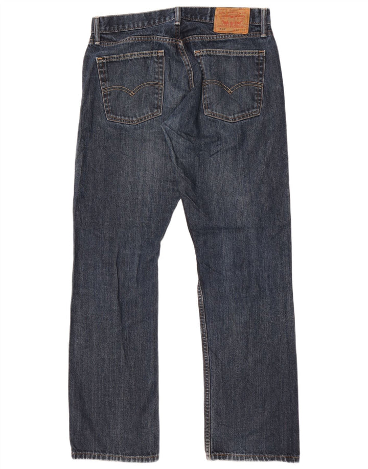 Levi's muške 514 ravne traperice W32 L32 plavi pamuk