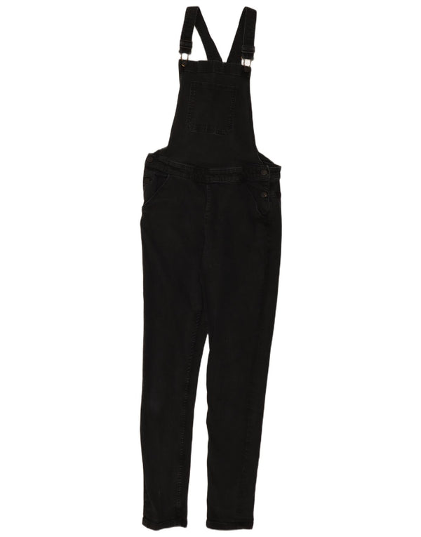 Traperice Marks & Spencer Dungarees za djevojčice 14-15 godina W30 L29 crni pamuk