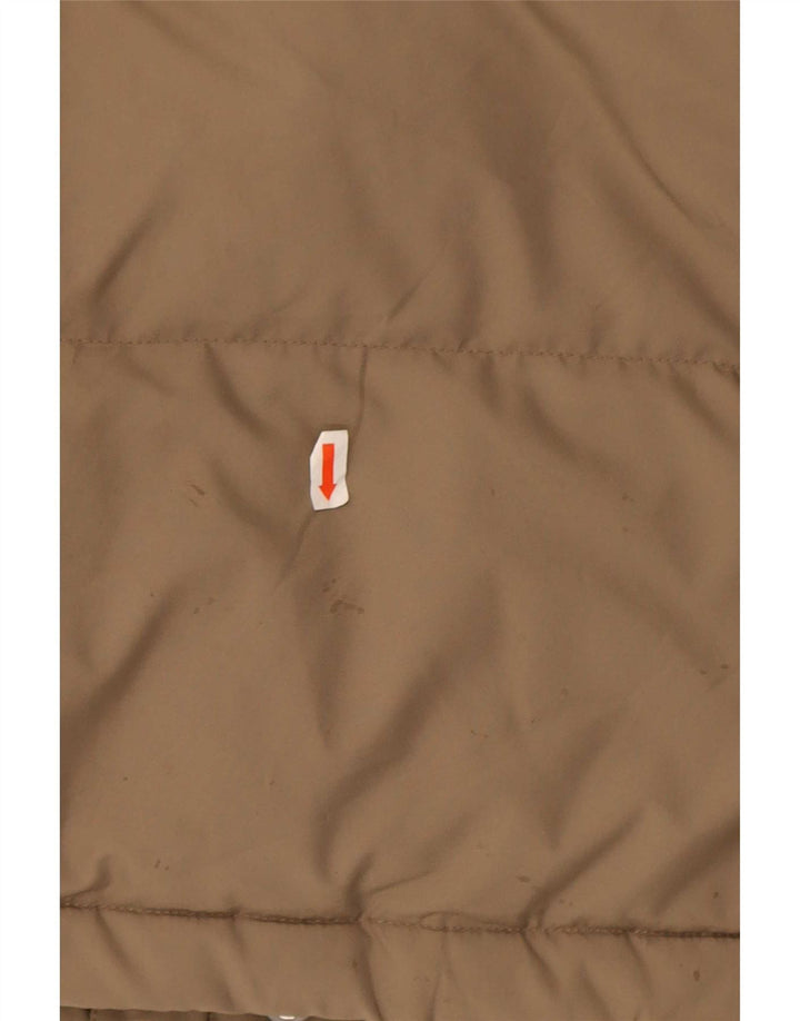 Ellesse muška podstavljena jakna UK 40 veliki bež poliester