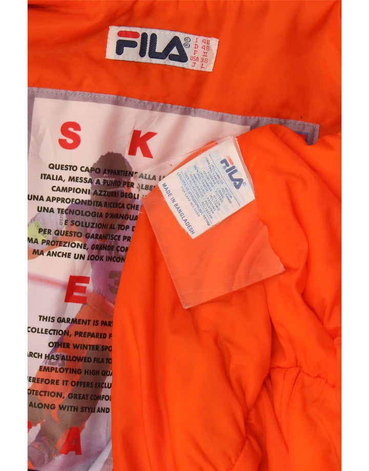 Fila muški grafički skijaški kombinezon IT 48 srednje tirkizne boje