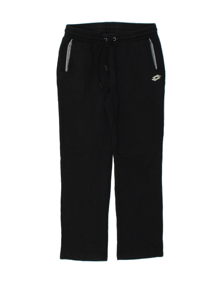 LOTTO Mens Tracksuit Trousers Medium Black Vintage Lotto and Second-Hand Lotto from Messina Hembry 