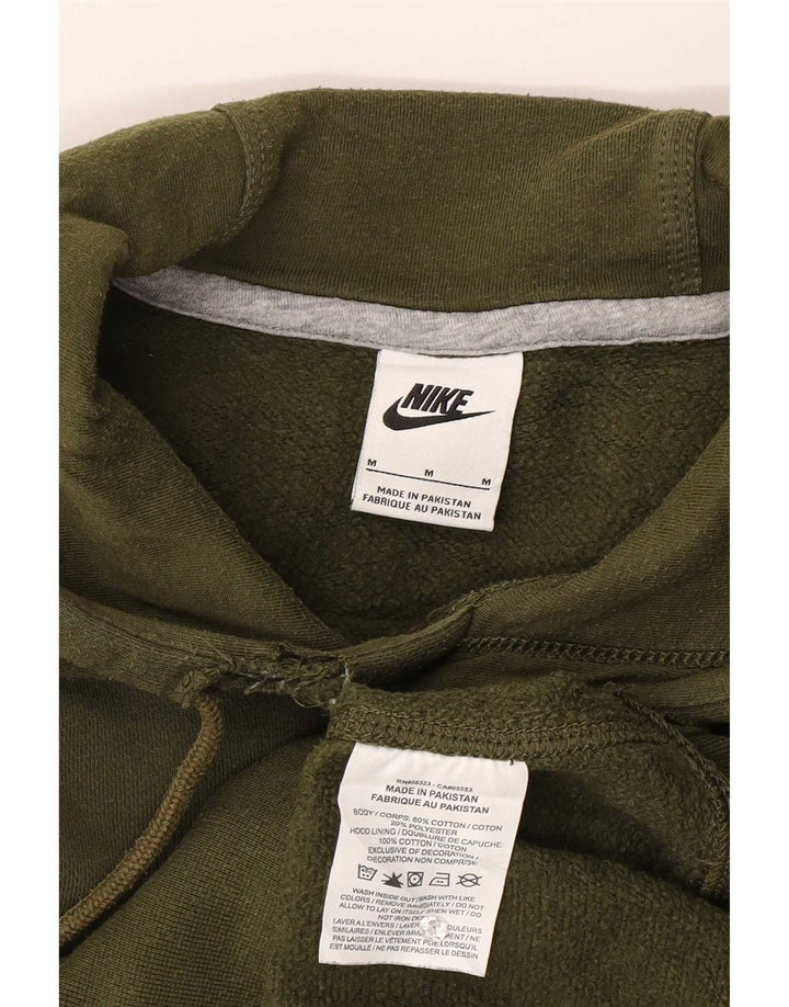 Nike muška majica s kapuljačom, srednji kaki pamuk
