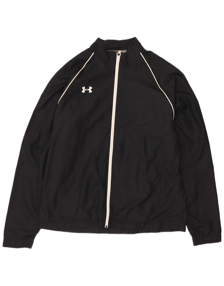 UNDER ARMOUR Muška trenirka, gornja jakna, veliki crni poliester
