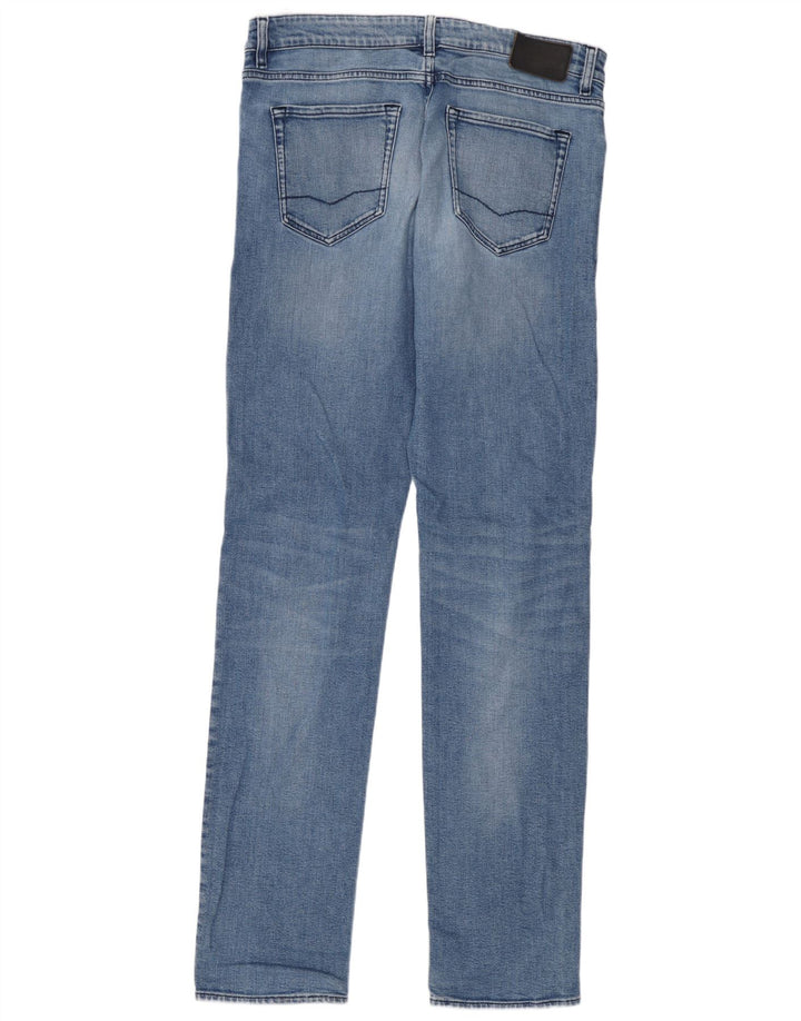 Hugo Boss Muške uske traperice W34 L36 Plavi pamuk