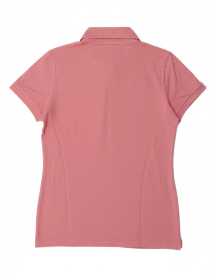 LACOSTE Womens Polo Shirt Size 40 Medium Pink Cotton Vintage Lacoste and Second-Hand Lacoste from Messina Hembry 