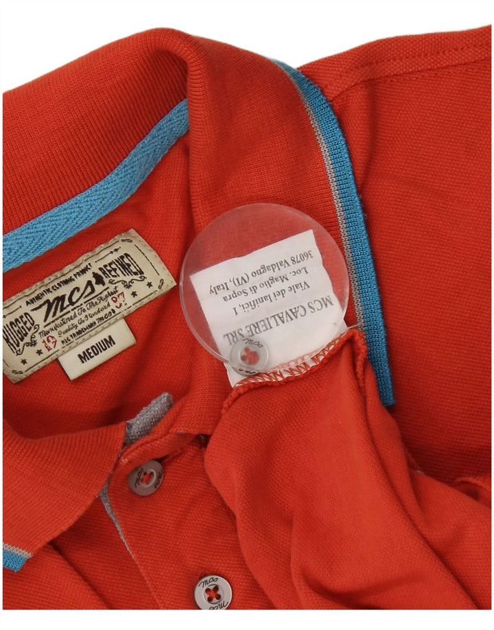 Marlboro Classics muška polo majica srednje narančaste boje