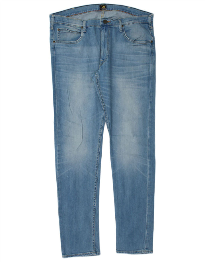 LEE Mens Luke Slim Jeans W36 L34 Plavi pamuk