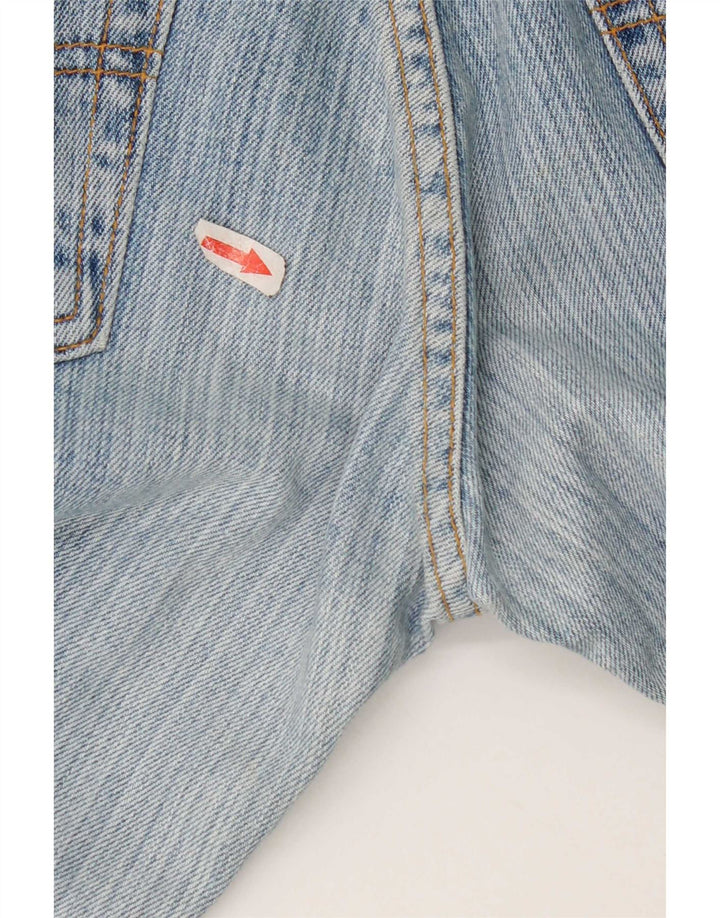 Levi's ženske 595 ravne traperice W27 L32 plavi pamuk