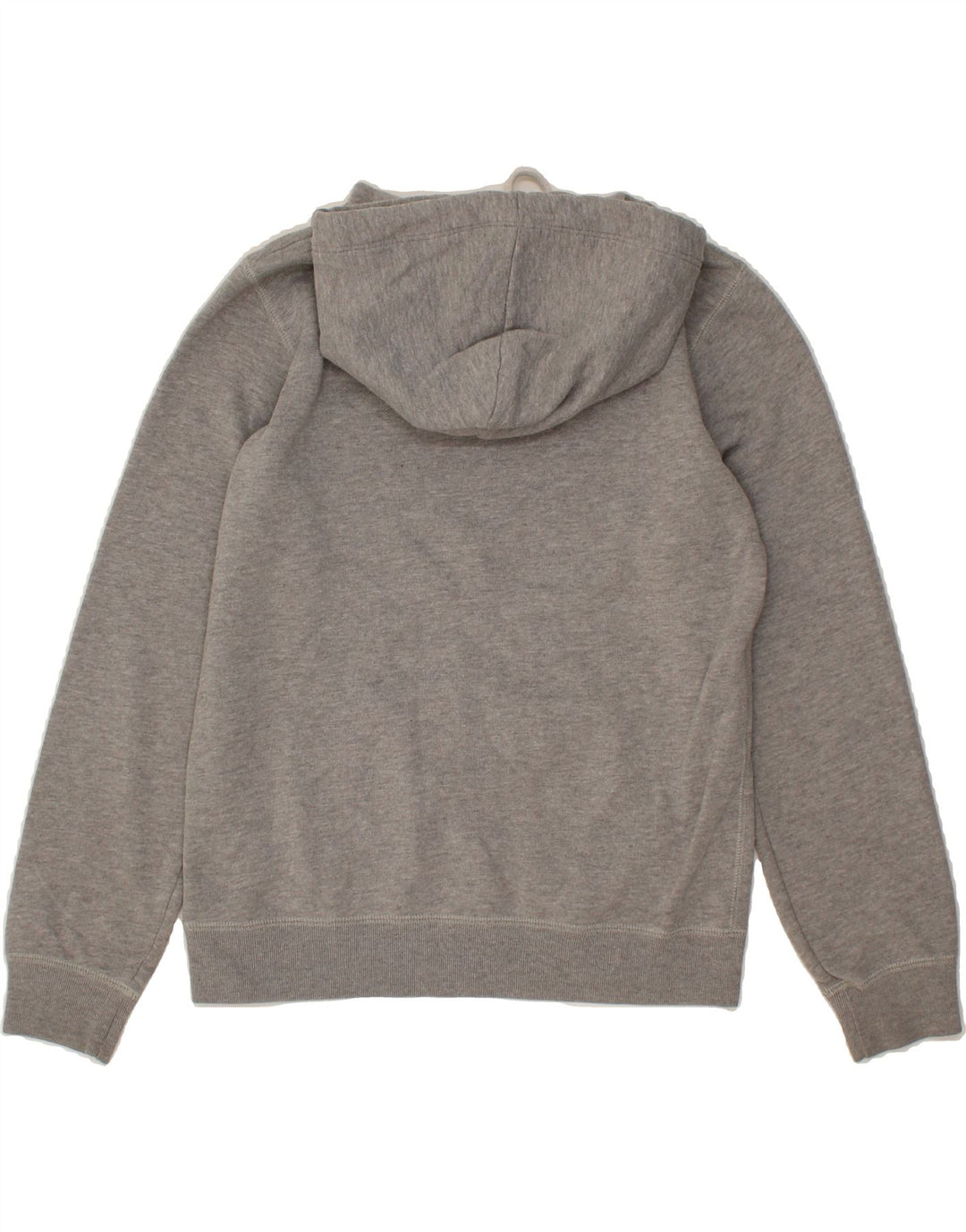 JACK WILLS Womens Graphic Hoodie Jumper UK 12 Medium Grey Vintage Jack Wills and Second-Hand Jack Wills from Messina Hembry 