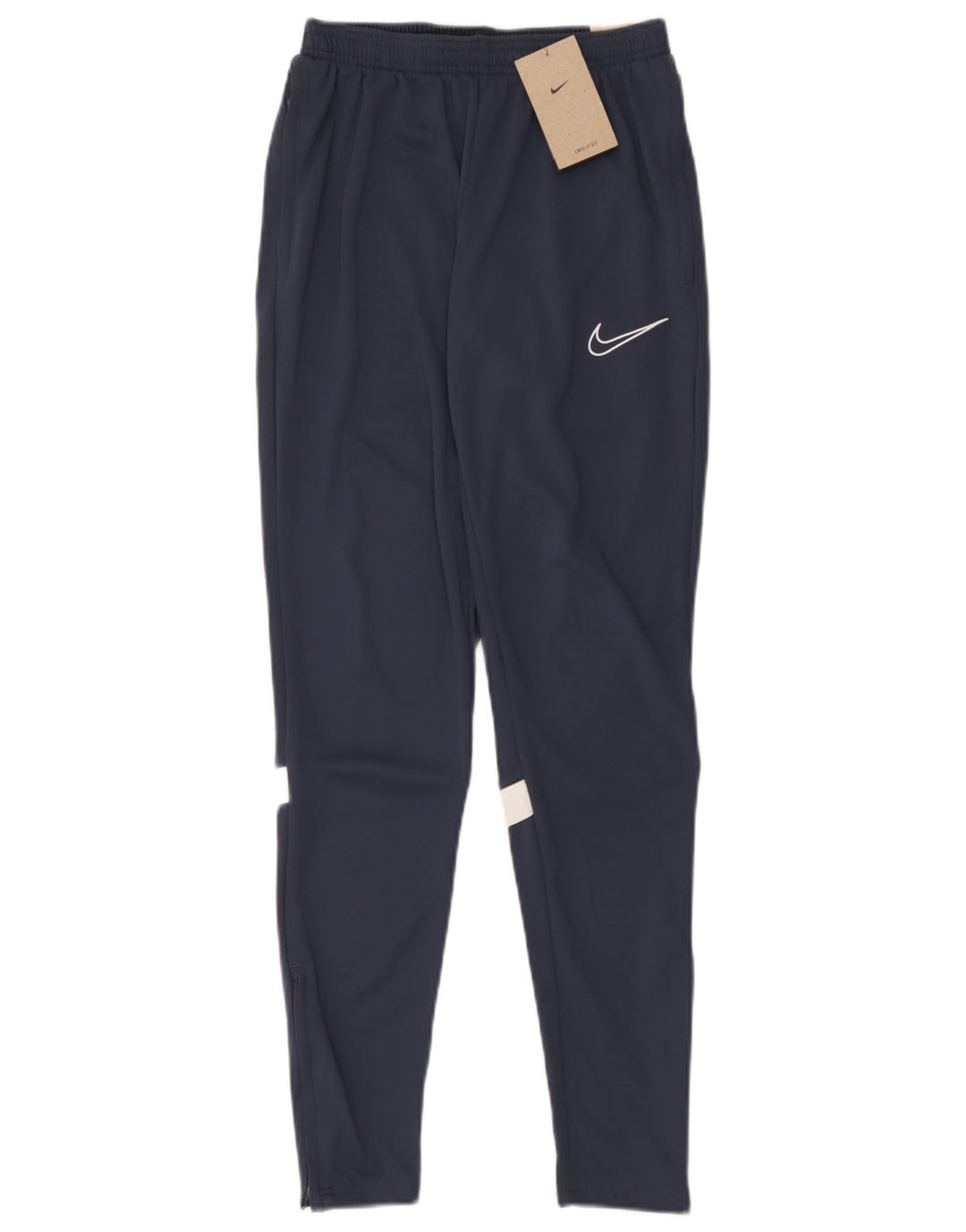 Nike muške Dri Fit hlače za trenirku Male tamnoplave poliesterske blokove