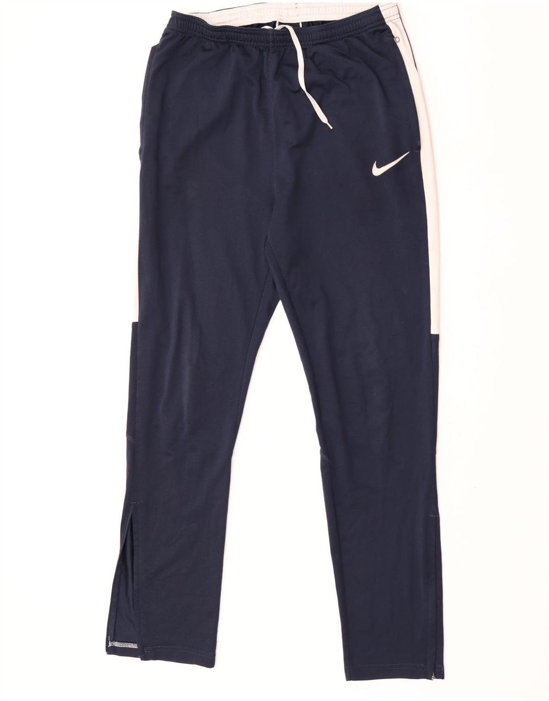 Velike muške hlače za trenirku Dri Fit Nike tamnoplave boje od poliestera