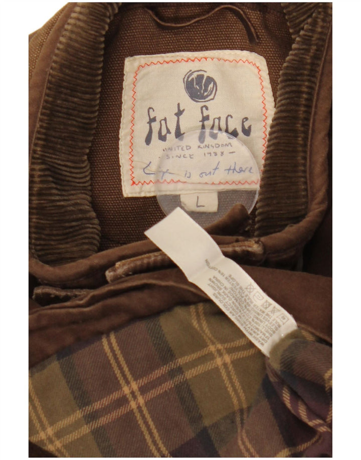 Fat Face muška pomoćna jakna UK 40 Large Brown Pamuk