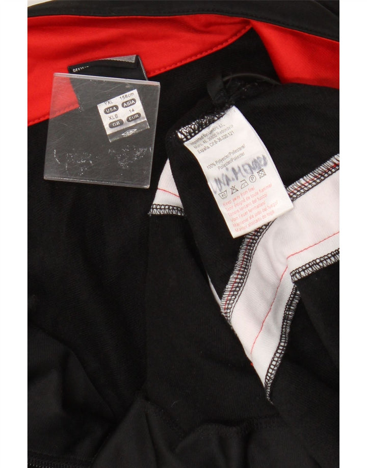 Umbro Boys Gornja jakna trenirke 13-14 godina XL crna poliesterska boja