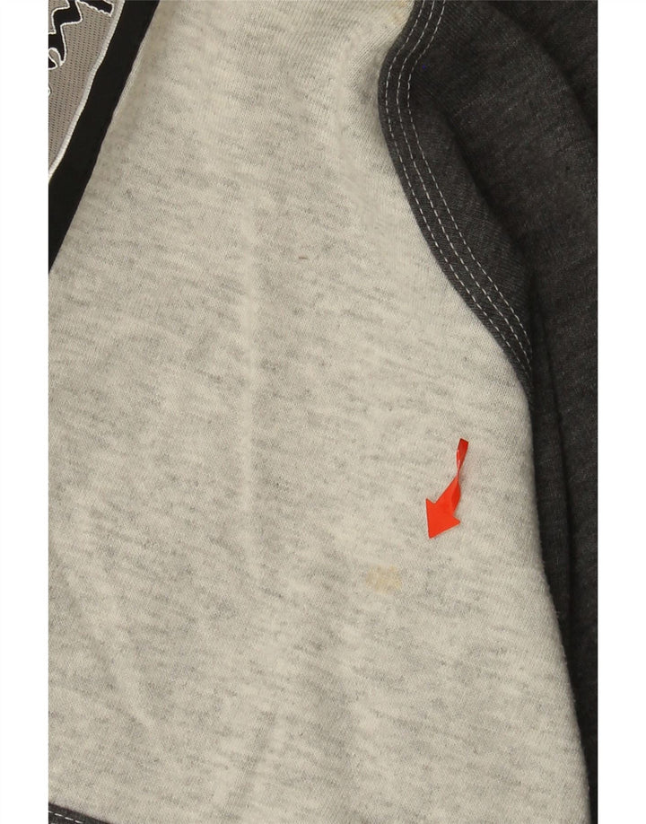 Gornja jakna muške trenirke Champion, srednje siva, pamuk u blokovima boja