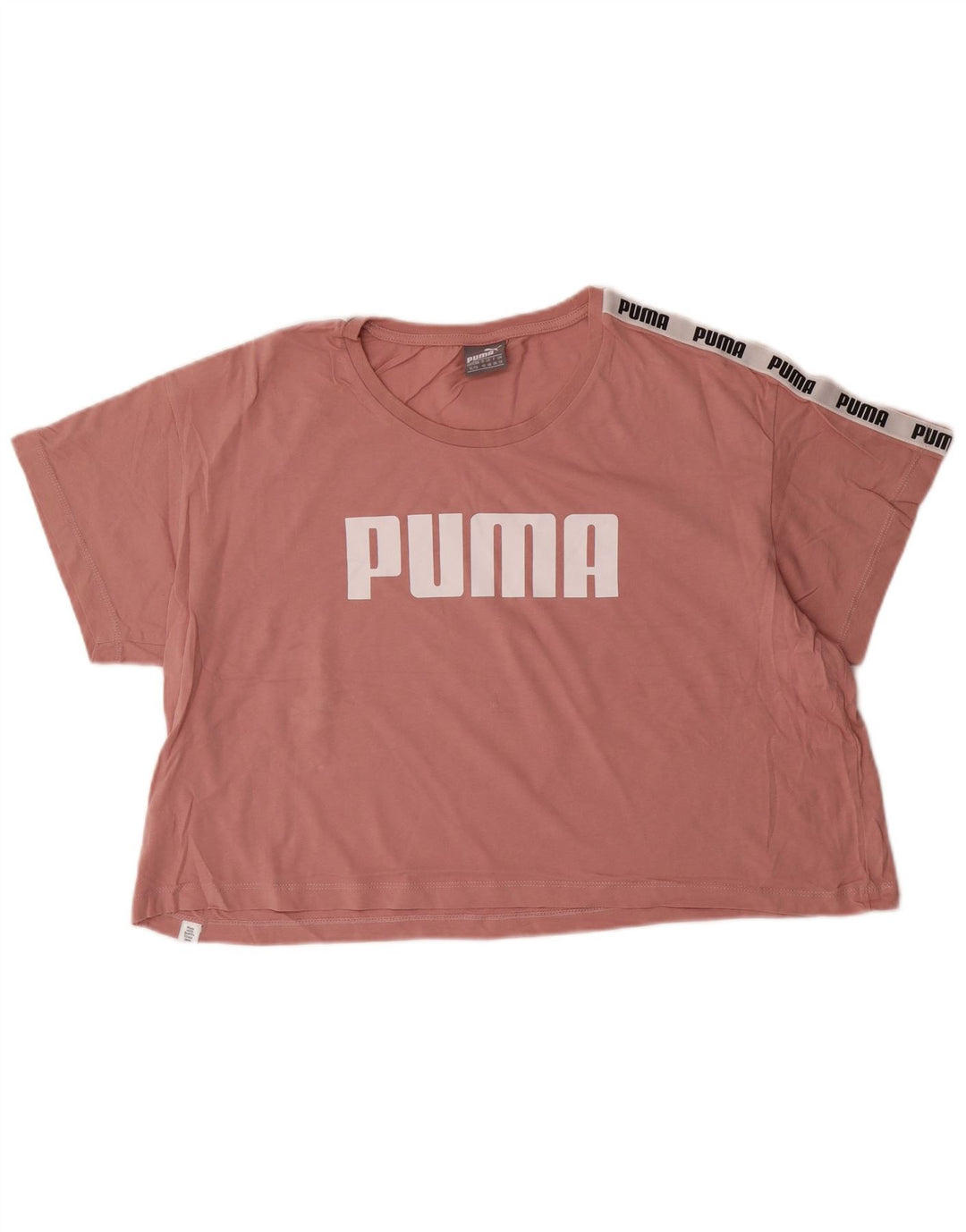 Puma ženska majica kratkih rukava širokih krojeva UK 16 Large Pink