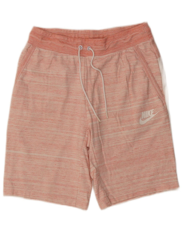 Nike muške sportske kratke hlače male ružičaste pruge, pamuk