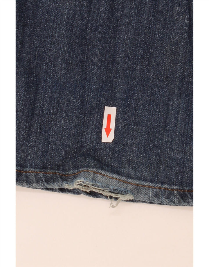 Wrangler muške ravne traperice W36 L32 plavi pamuk