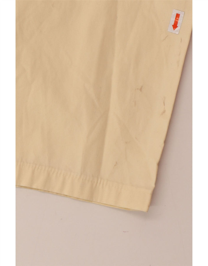 HUGO BOSS Muške Arkansas ravne ležerne hlače W36 L34 Off White Pamuk