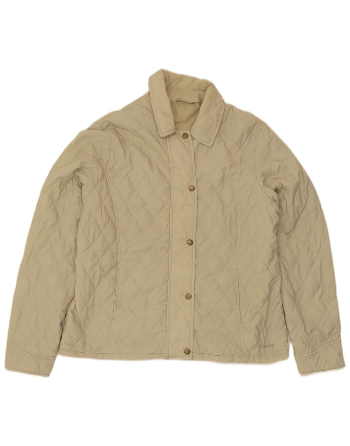 Barbour ženska prošivena jakna UK 18 XL kaki poliamid