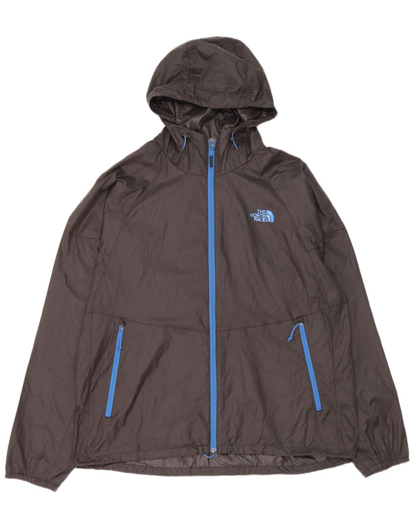The North Face muška kišna jakna s kapuljačom UK 42 XL crni poliester