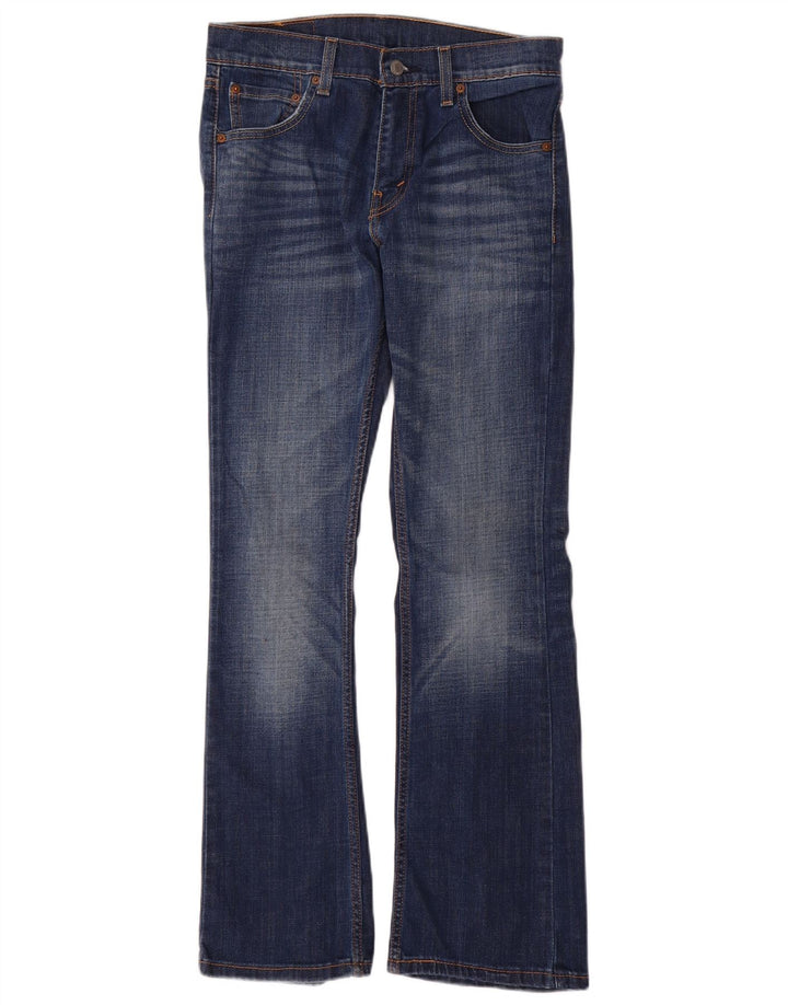 LEVI'S Ženske 527 Bootcut traperice W29 L30 Plavi pamuk
