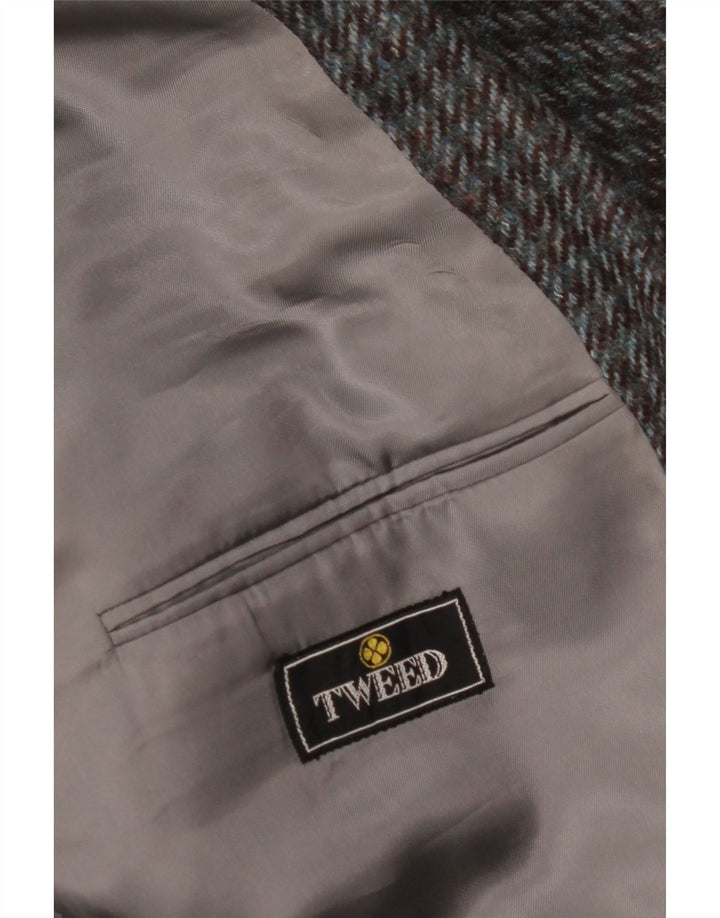 VINTAGE muška jakna sako s 2 gumba UK 38 srednje siva ptičica