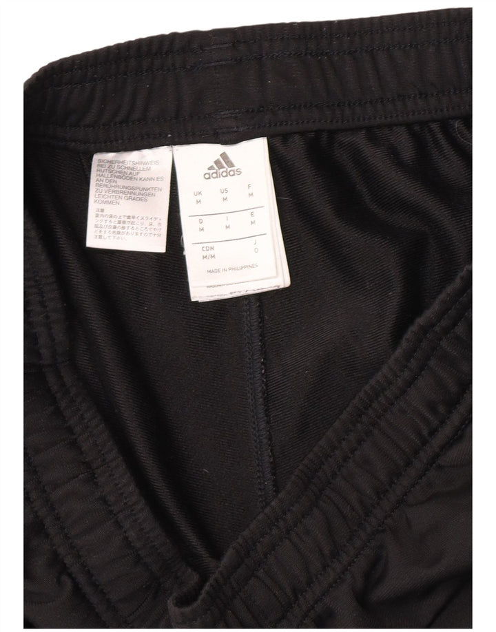 Adidas muške trenirke srednje crne poliesterske hlače