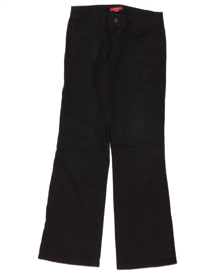 Monsoon ženske traperice Bootcut UK 10 male W30 L31 crni pamuk
