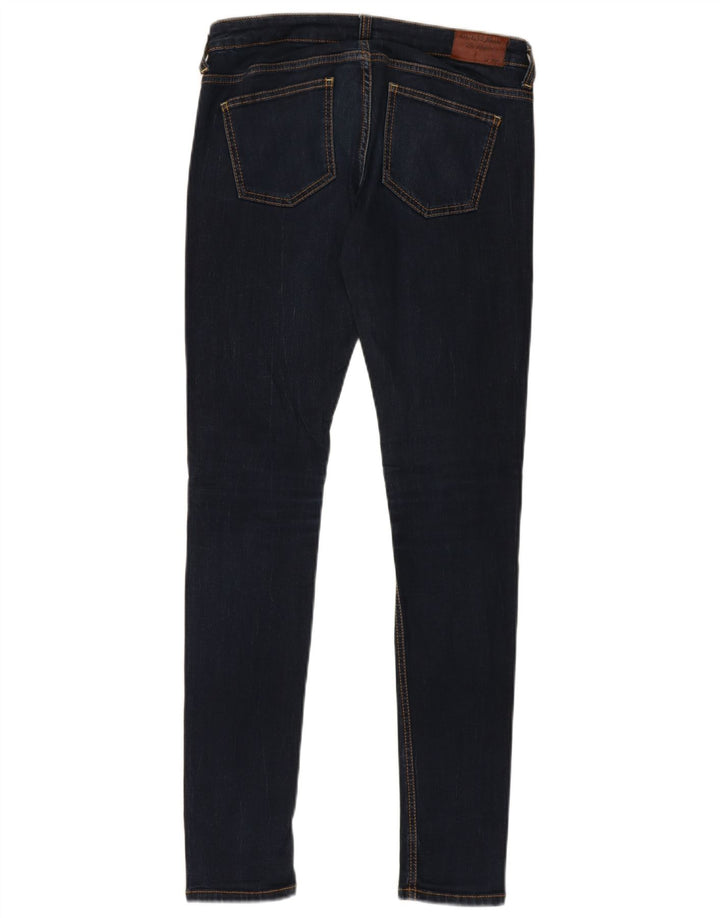 GUESS Womens Skinny Jeans W30 L32 Navy Blue