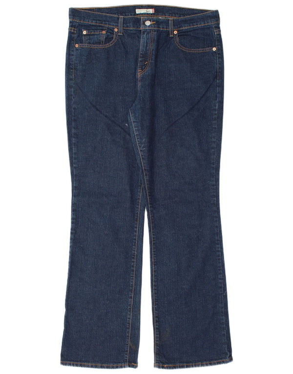 Levi's ženske 515 Bootcut traperice US 14 XL W36 L32 plavi pamuk