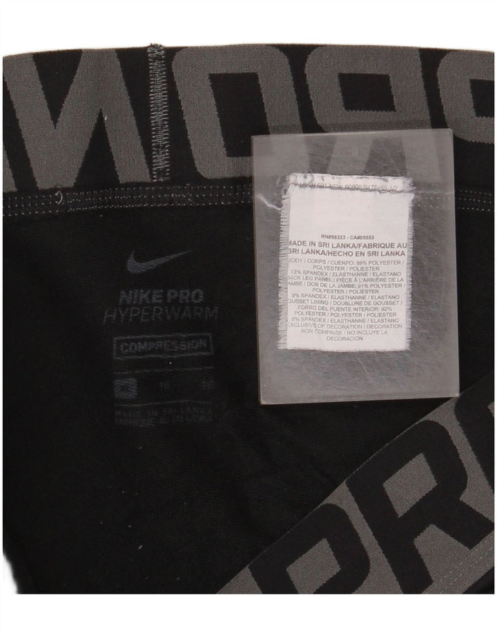 NIKE muške kompresijske grafičke tajice XL crni poliester