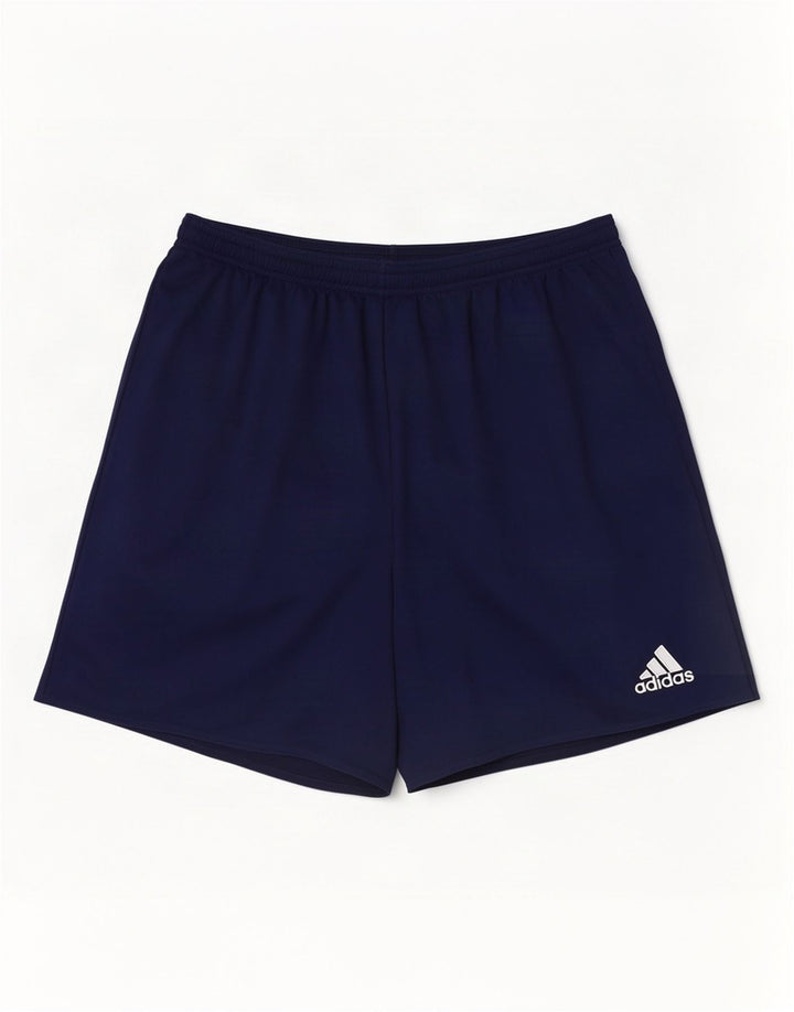 Adidas muške sportske kratke hlače Climalite XL tamnoplavi poliester